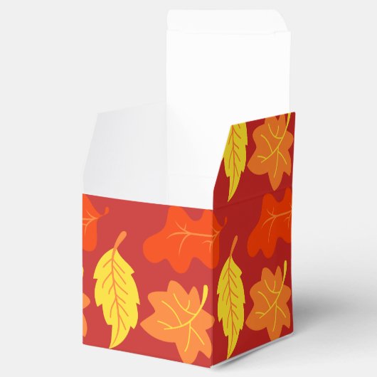 Geschenkboxen der Herbstleaf Geschenkschachtel (Geöffnet)