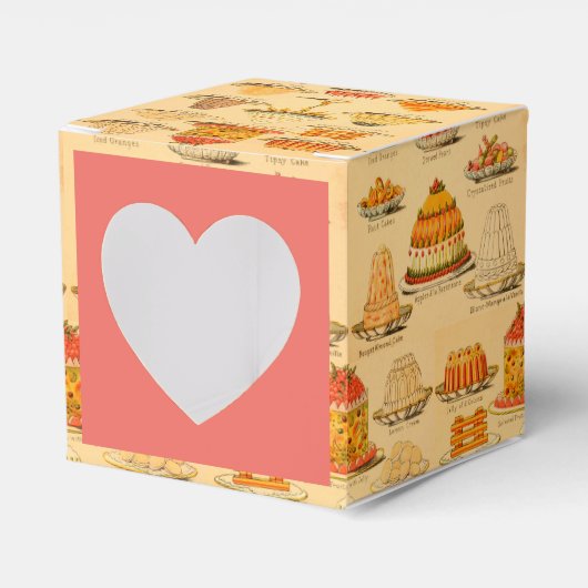Geschenkboxen der Vintagen Desserts Geschenkschachtel (Vorderseite)
