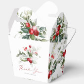 Geschenkboxen der Weihnachtsfeier mit Dankeschön N Geschenkschachtel (Offen)