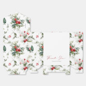 Geschenkboxen der Weihnachtsfeier mit Dankeschön N Geschenkschachtel (Ungefaltet)