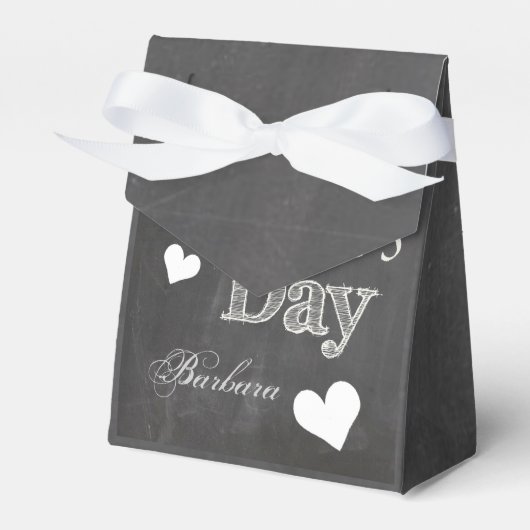 Geschenkboxen des Muttertags - Blackboard-Stil Geschenkschachtel (Vorderseite)