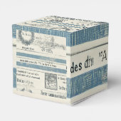 Geschenkboxen des Würfels Geschenkschachtel (Rückseite)