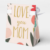 Geschenkboxen fördern - Liebe Sie Mama Geschenkschachtel (Rückseite)