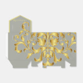 Geschenkboxen Gold und Sage Green Bridesmaid Geschenkschachtel (Ungefaltet)