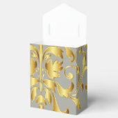 Geschenkboxen Gold und Sage Green Bridesmaid Geschenkschachtel (Geöffnet)