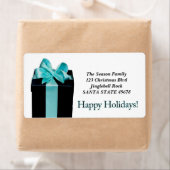 Geschenkboxen Happy Holidays Adressetikett (Insitu)