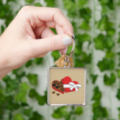 Geschenkboxen Herzschokolade - Valentinstag Schlüsselanhänger (Hand)