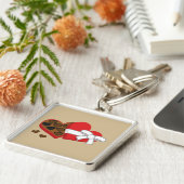 Geschenkboxen Herzschokolade - Valentinstag Schlüsselanhänger (Seite)