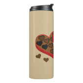 Geschenkboxen Herzschokolade - Valentinstag Thermosbecher (Nach links gedreht)