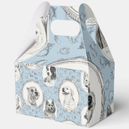 Geschenkboxen mit Handgriff zum Drucken von Hunden Geschenkschachtel