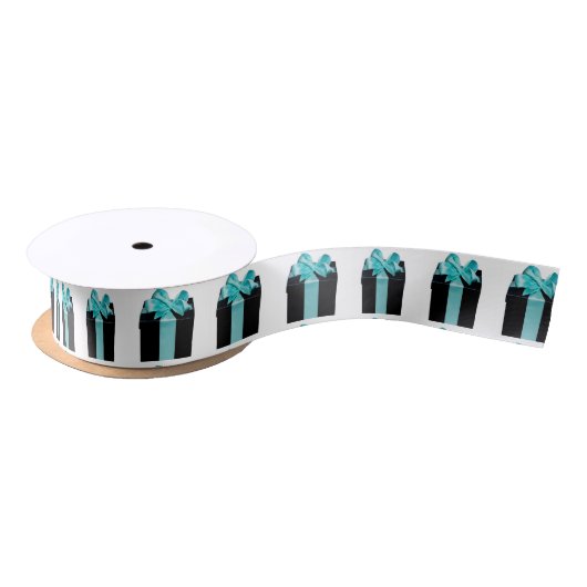 Geschenkboxen mit Satinbogen Satinband (Spule)