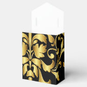 Geschenkboxen von Gold und Black Bridesmaid Geschenkschachtel (Geöffnet)