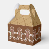 Geschenkboxen von Weihnachtsgingerbrot Geschenkschachtel (Rückseite)