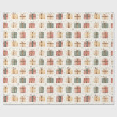 Geschenkboxen Weihnachten Geschenkpapier (Flach)