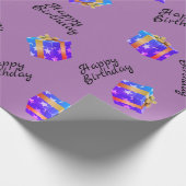 Geschenkboxen Wrapping Paper Geschenkpapier (Ecke)