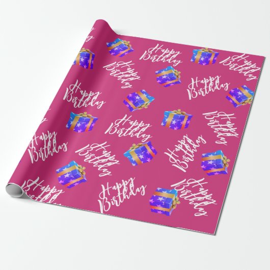 Geschenkboxen Wrapping Paper Geschenkpapier (Ungerollt)
