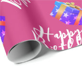 Geschenkboxen Wrapping Paper Geschenkpapier (Rolleneckpunkt)