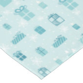 Geschenkboxenmuster der frohen Weihnachten - Tischdecke (Schrägansicht)