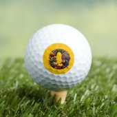 Geschenkbrief im Thanksgiving-Stil Golfball (Insitu T-Shirt)