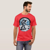 Geschenkdesign für Astronauten T-Shirt (Vorne ganz)