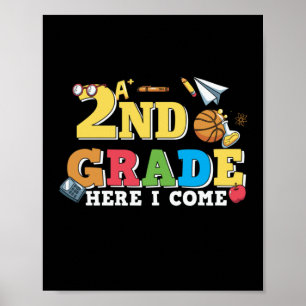 Geschenke 2. Lehrerin   2. Klasse Hier komme ich Poster