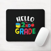 Geschenke 2. Lehrerin | Hello 2nd Grade Mousepad (Mit Mouse)