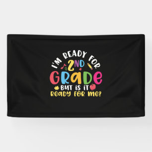 Geschenke 2. Lehrerin Ich bin bereit für die zwe Banner