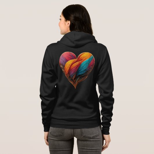 Geschenke am Valentinstag Hoodie (Schwarz voll)