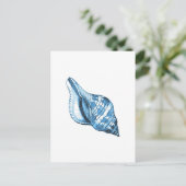 Geschenke an der Küste der Blauen Muschel Postkarte (Stehend Vorderseite)