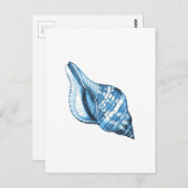 Geschenke an der Küste der Blauen Muschel Postkarte (Vorne/Hinten)
