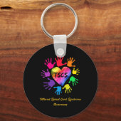 Geschenke an der Wirbelsäule Schlüsselanhänger (Vorderseite)