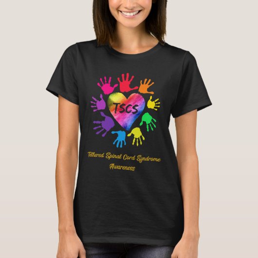 Geschenke an der Wirbelsäule T-Shirt (Vorderseite)