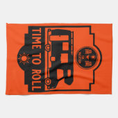 Geschenke auf dem Motorhome-Campingplatz Geschirrtuch (Horizontal)