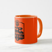 Geschenke auf dem Motorhome-Campingplatz Tasse (VorderseiteRechts)
