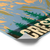 Geschenke aus Butte-Felsgebirge Poster (Ecke)