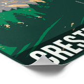 Geschenke aus Butte-Felsgebirge Poster (Ecke)