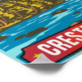 Geschenke aus Butte-Felsgebirge Poster (Ecke)