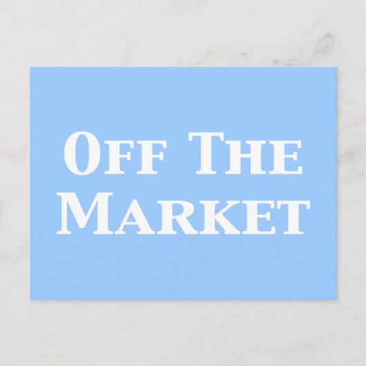 Geschenke aus dem Markt Postkarte (Vorderseite)