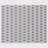 Geschenke aus Sri Lanka mit Elephant und Lotus Geschenkpapier (Flach)