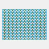 Geschenke aus Weihnachtsblättern Geschenkpapier Set (Vorderseite 3)