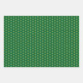 Geschenke aus Weihnachtsblättern Geschenkpapier Set (Vorderseite 2)