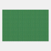 Geschenke aus Weihnachtsblättern Geschenkpapier Set (Vorderseite 3)