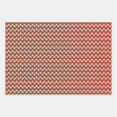 Geschenke aus Weihnachtsblättern Geschenkpapier Set (Vorderseite 2)