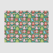 Geschenke aus Weihnachtsblättern Seidenpapier (Vorderseite)