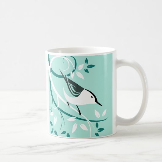 Geschenke aus weißer Brust Kaffeetasse (Rechts)