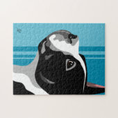 Geschenke Bostons Terrier Puzzle (Horizontal)