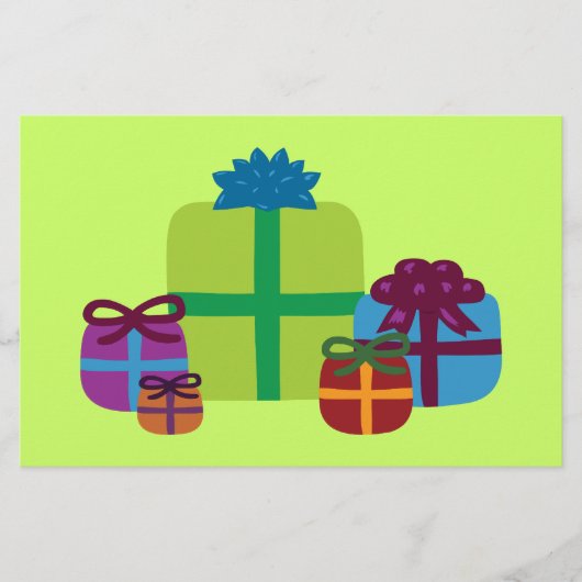 Geschenke Briefpapier (Vorderseite)