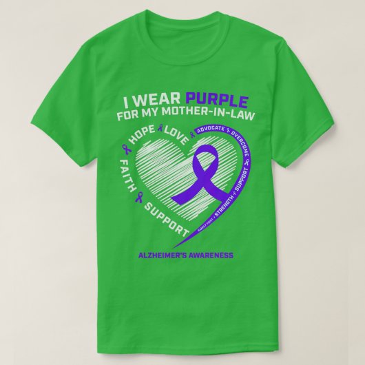 Geschenke Demenz Mutter im Recht Lila Mama Alzheim T-Shirt (Design vorne)