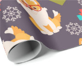 Geschenke der glückliches geschenkpapier (Rolleneckpunkt)