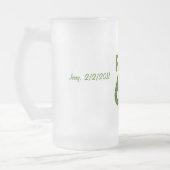 Geschenke der Golfspieler-60. Mattglas Bierglas (Links)